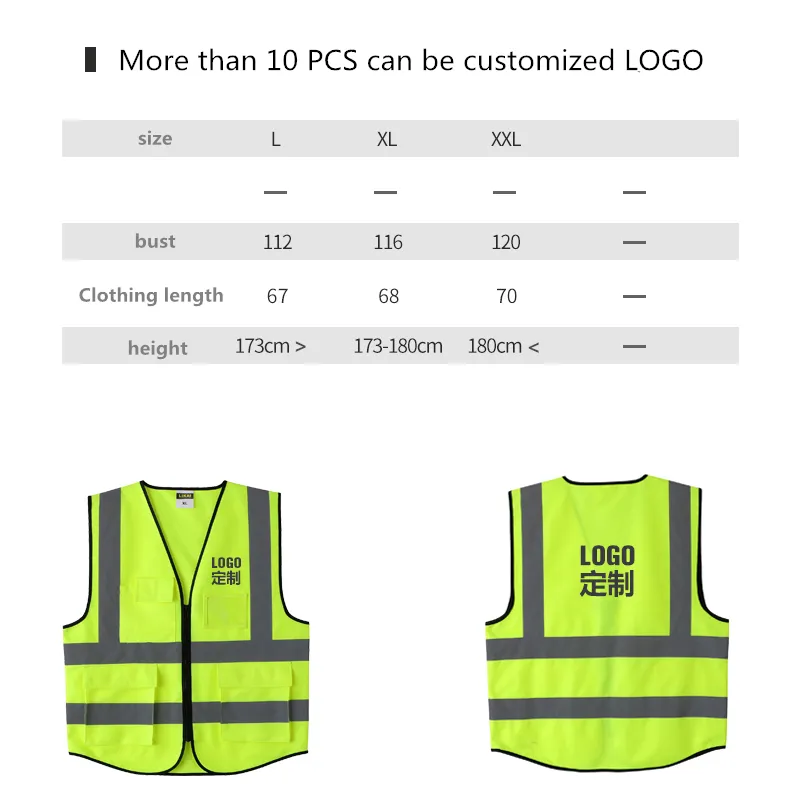 Reflective Clothing for High Visibility Ideal for Work, Motorcycling, Cycling, Sports, and Outdoor Safety