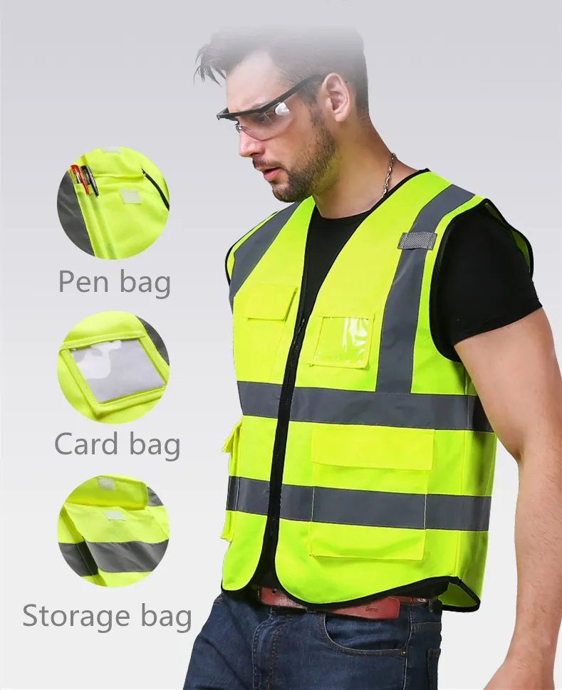 Reflective Clothing for High Visibility Ideal for Work, Motorcycling, Cycling, Sports, and Outdoor Safety