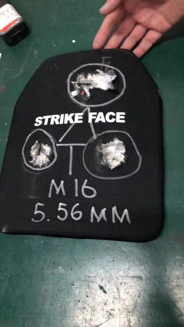 NIJ IV Bulletproof Trauma Plate Armor Protection Plate Against M2AP and AK-47 M80 Ballistics