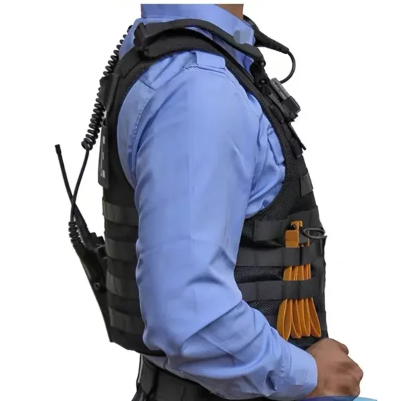 Police Molle Vest with Quick Release and 1000D Tactical Design for Body Armor, Airsoft, and More - Image 8