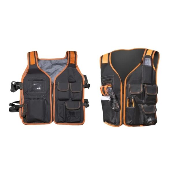 Adjustable Tool Vest for Men and Women - Ergonomic Workwear for Outdoor and Casual Use - Image 5