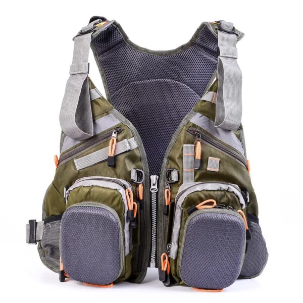 Tool Vest for Fishing and Outdoor Activities - Mesh Fly Fishing Vest with Breathable Design, Adjustable for Sports and Tackle Storage