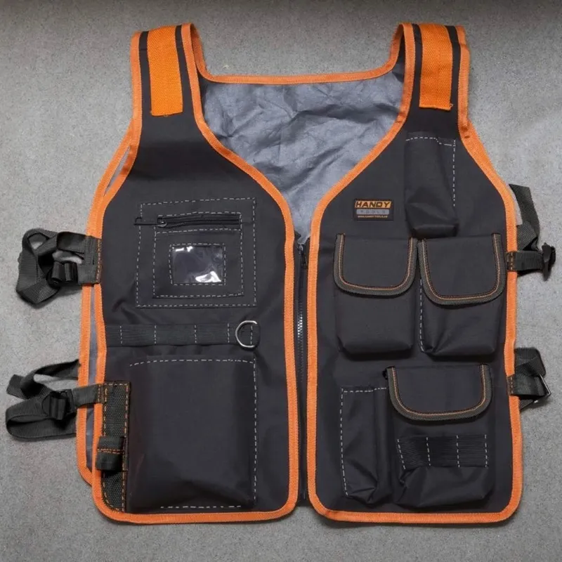 Adjustable Tool Vest for Men and Women - Ergonomic Workwear for Outdoor and Casual Use