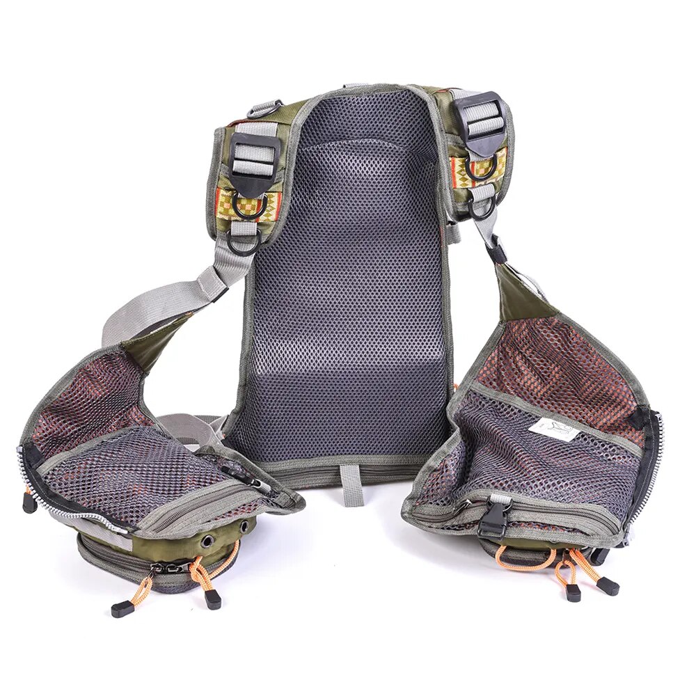 Tool Vest for Fishing and Outdoor Activities - Mesh Fly Fishing Vest with Breathable Design, Adjustable for Sports and Tackle Storage