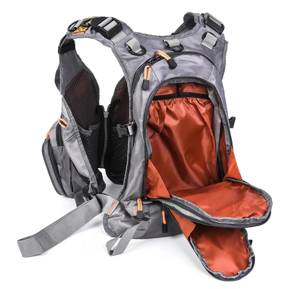 Tool Vest for Fishing and Outdoor Activities - Mesh Fly Fishing Vest with Breathable Design, Adjustable for Sports and Tackle Storage