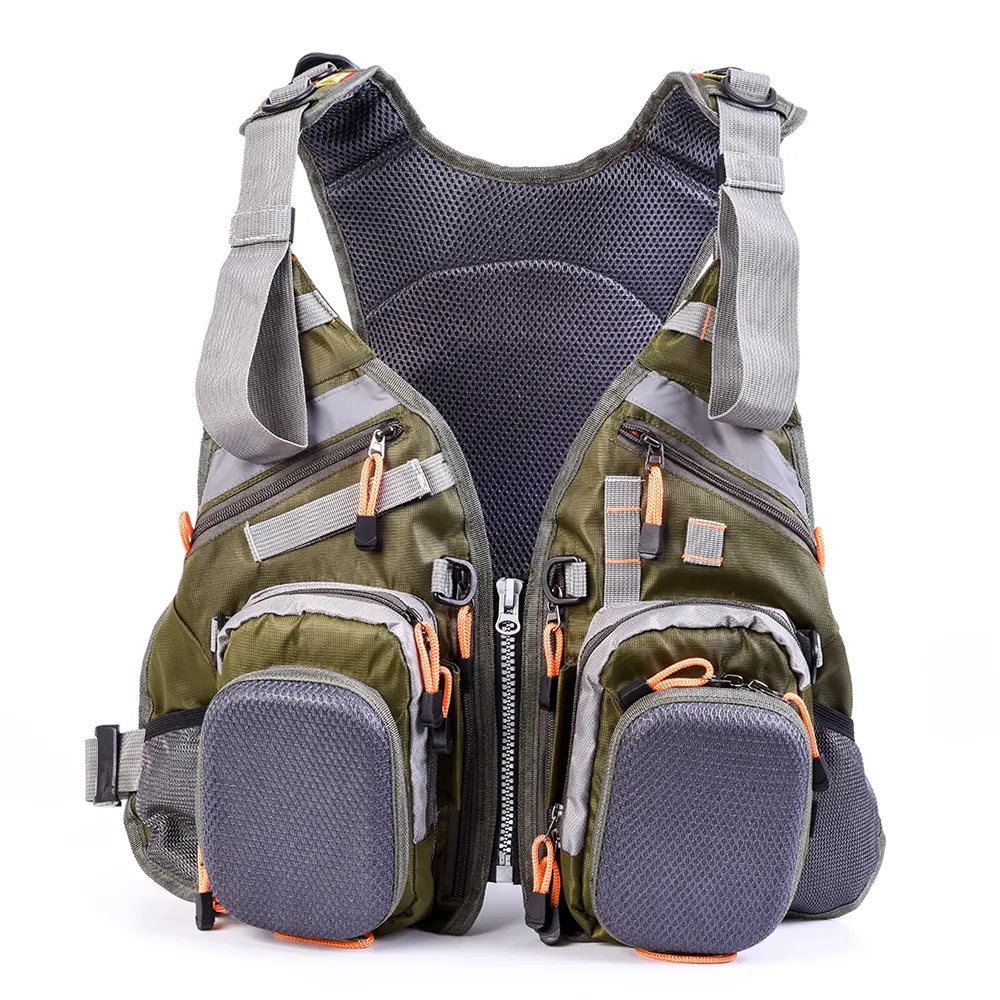 Tool Vest for Fishing and Outdoor Activities - Mesh Fly Fishing Vest with Breathable Design, Adjustable for Sports and Tackle Storage