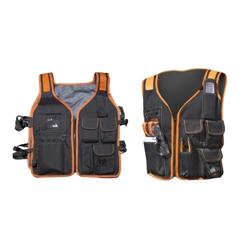 Adjustable Tool Vest for Men and Women - Ergonomic Workwear for Outdoor and Casual Use