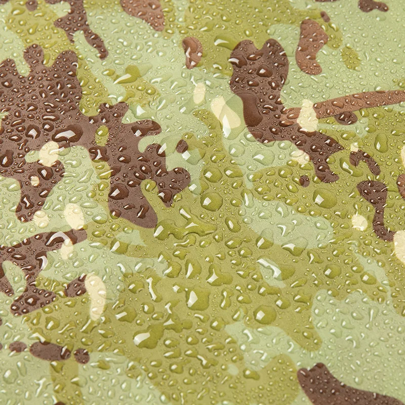 Outdoor Multifunctional Fisherman Raincoat - Waterproof Poncho with Camouflage Cover for Camping, Hunting, Clothes Shelter, Tent - Military Emergency Raincoat